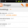 Aplicativo para publicar no Blogger usando celulares Android