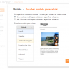 Escolher modelo de layout do Blogger para celular