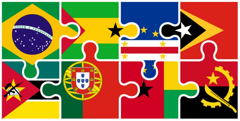 Bandeiras dos países que falam português