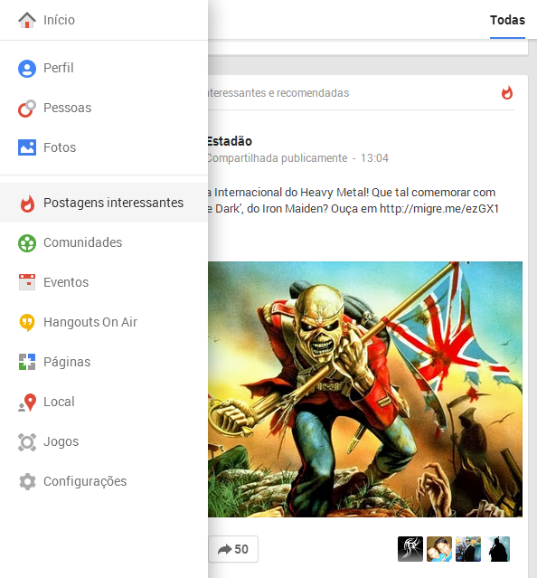 Postagens Interessantes no Google+